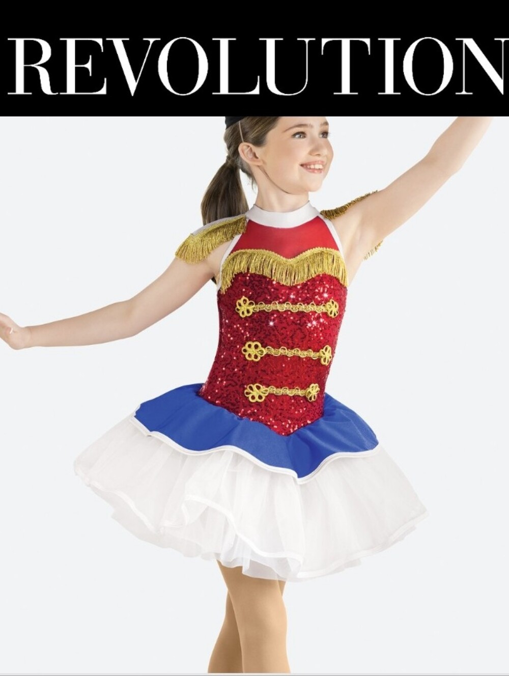 Revolution Dance Toy Soldier 24534 Art Stone Holiday Ballet Recital SA Small Adu